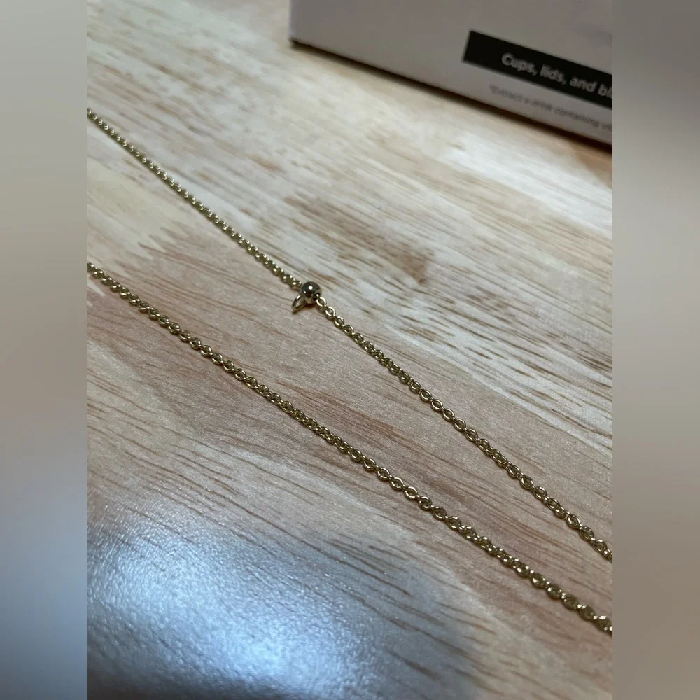 Kendra Scott Framed Kendall Gold Red Pendant Necklace - Picture 6 of 9